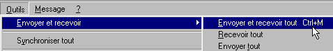 Envoyer et recevoir tout